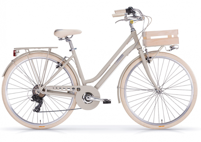 Retro damesfiets Apostrophe roze